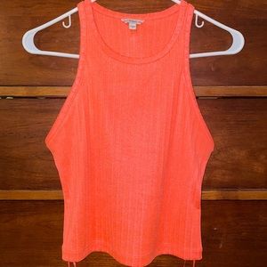 Guess sleeveless crop top | M | Coral